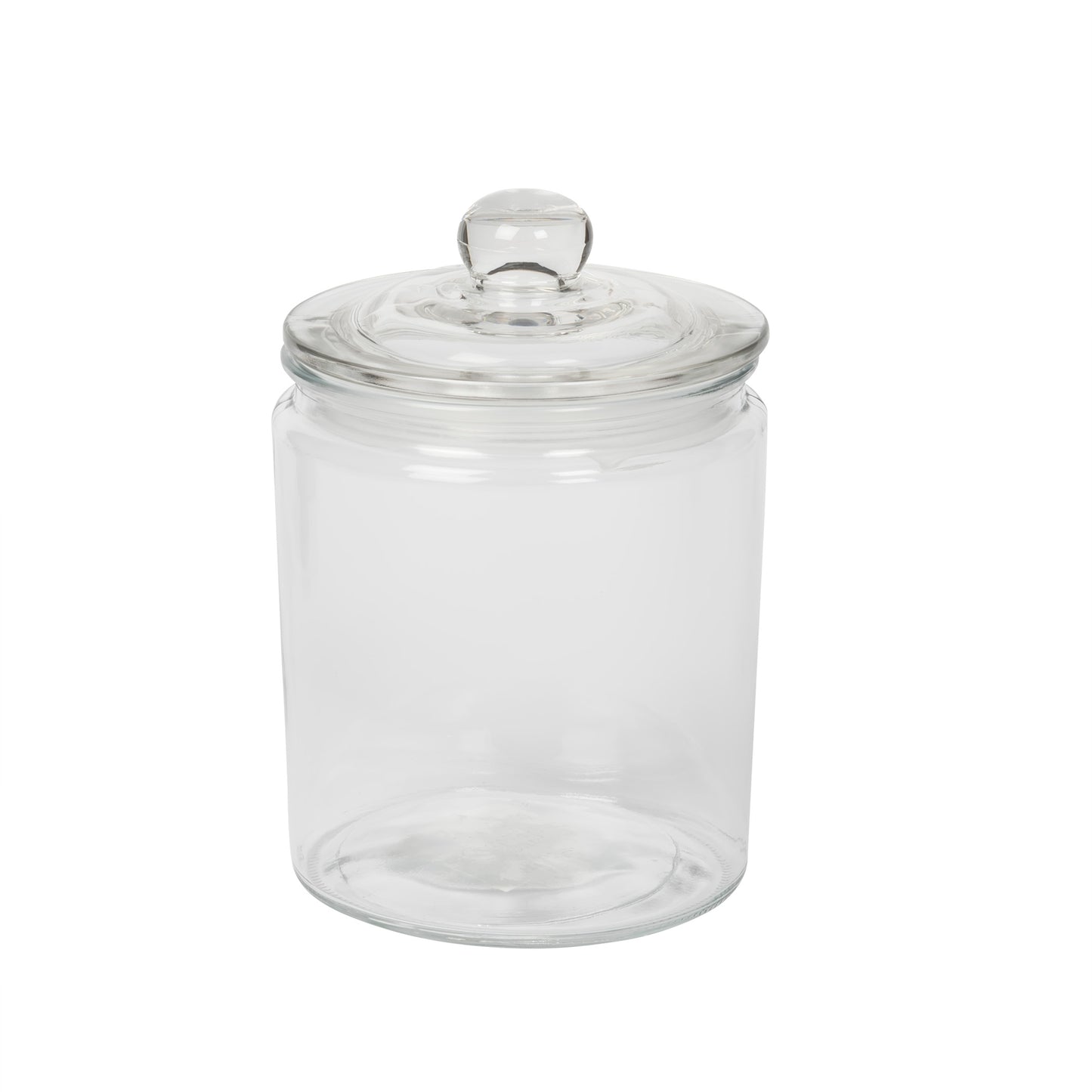 3-Piece Large Glass Apothecary Jar Set, 2 Liter