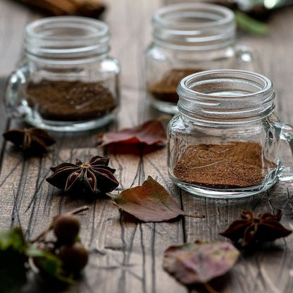 6-Piece Mini Mason Jar Shot Glass Set