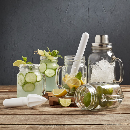 7-Piece Glass Bar Set