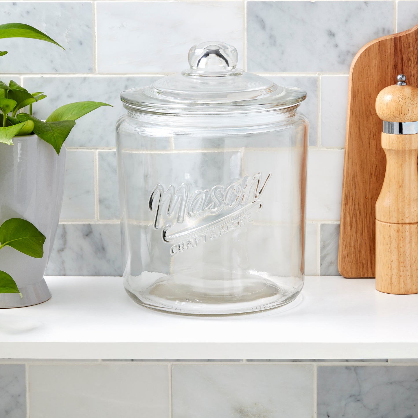 Extra-Large Glass Apothecary Jar, 4 Liter