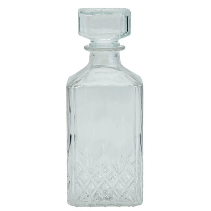 5-Piece Glass Whiskey Set with Decanter