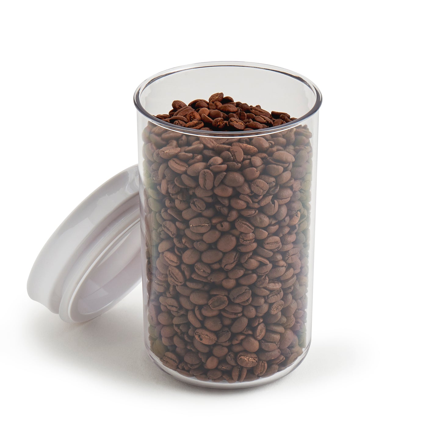 2-Piece Plastic Storage Canister Set, 0.85 Liter