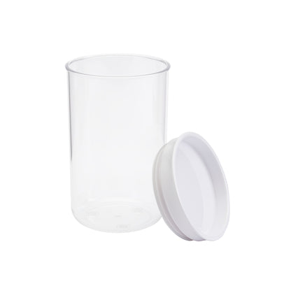 2-Piece Plastic Storage Canister Set, 0.85 Liter