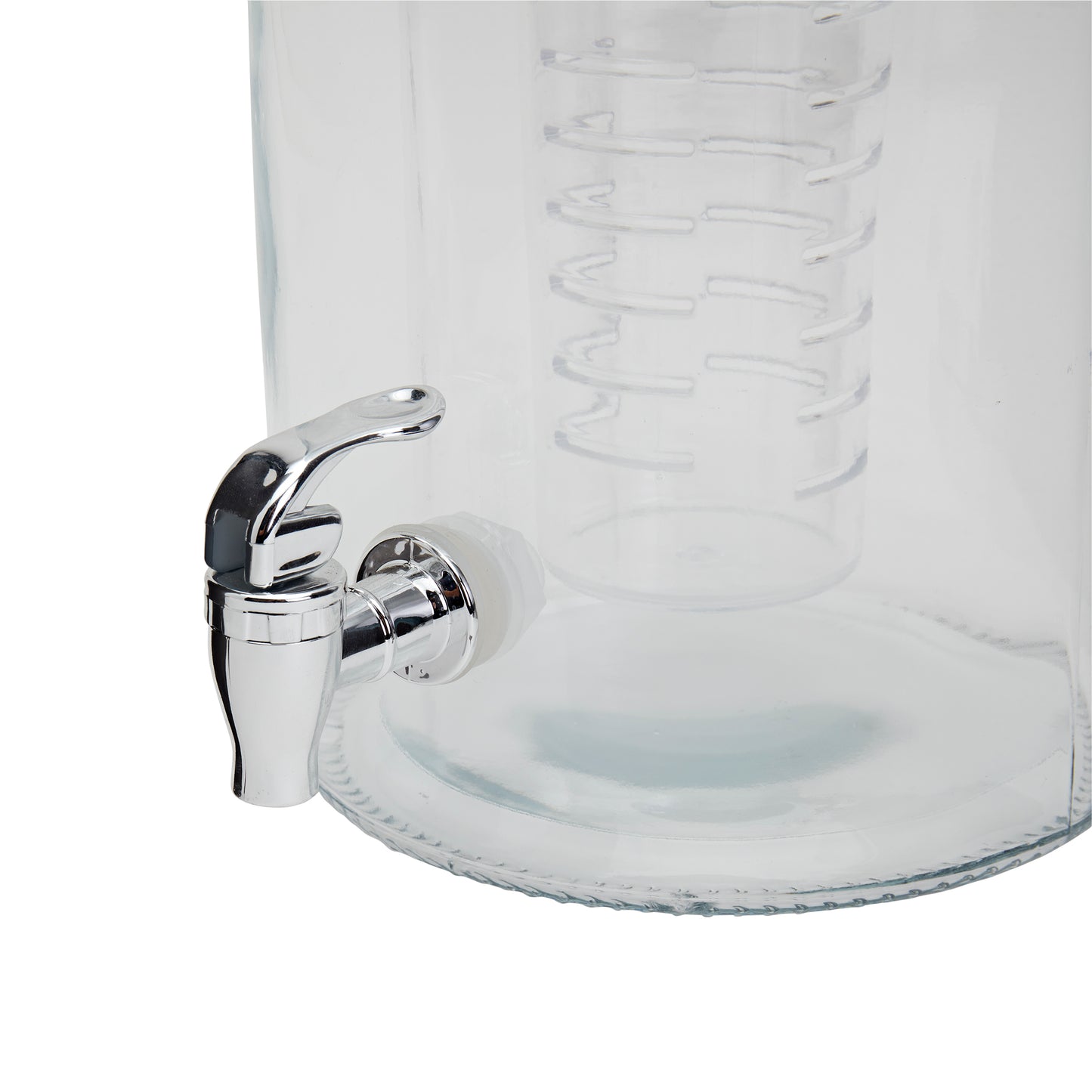 Glass Drink Dispenser with Infuser, 5.6 Liter